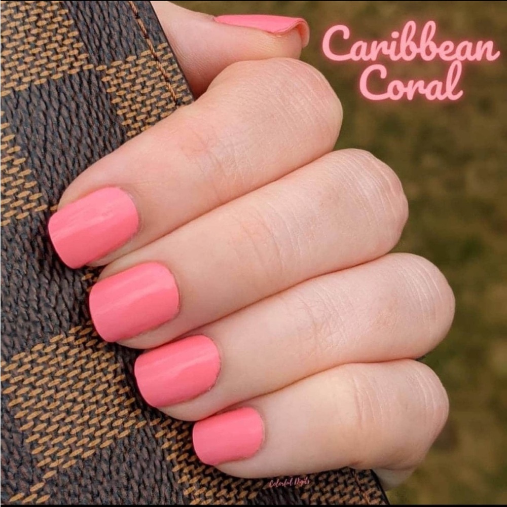 *Retired* Color Street: Caribbean Coral | Spring Summer Tropical Pink Orange - Picture 5 of 12
